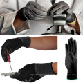 All Purpose Oil Change Glove with Black PU Palm Coating